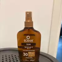 ECRAN - Sun bronze + - Huile sèche protectrice SPF 30