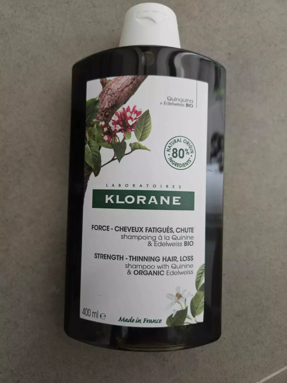 KLORANE - Force cheveux fatigués, chute - Shampooing