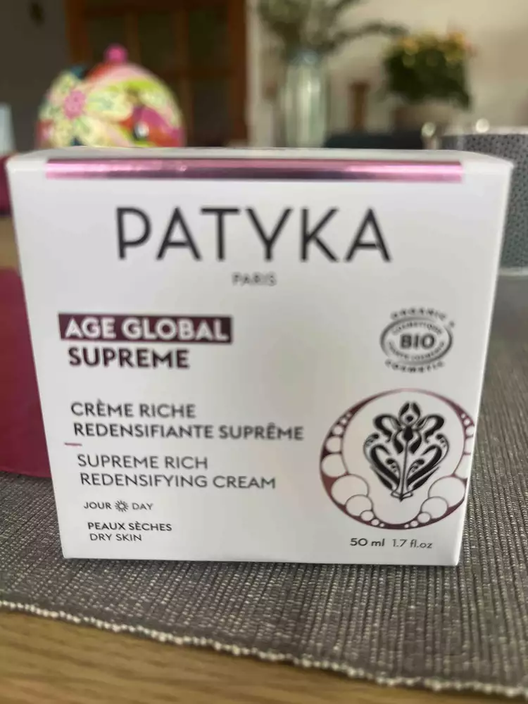 PATYKA - Crème riche redensifiante age global suprême