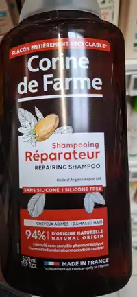 CORINE DE FARME - Shampooing réparateur sans silicone