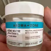 AROMA-ZONE - Crème neutre désaltérante à l’aloe vera