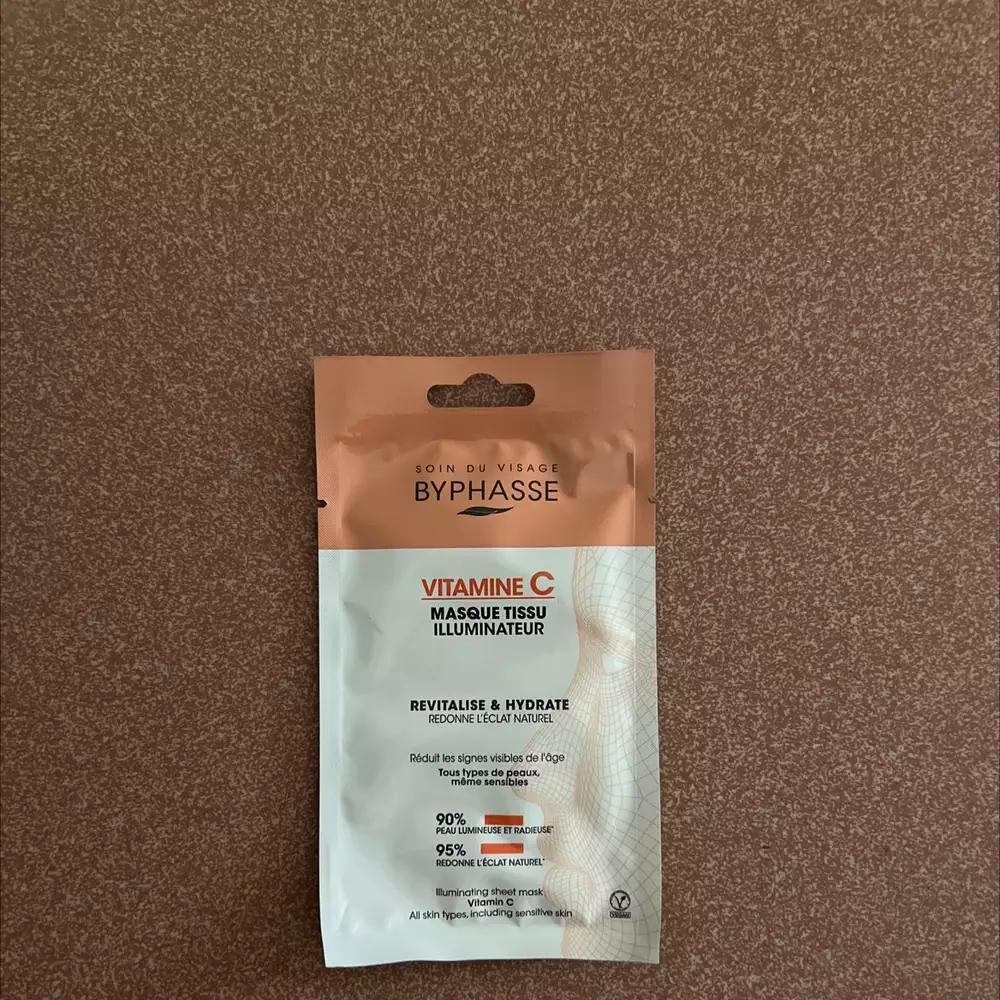 BYPHASSE - Masque tissu illuminateur au vitamine C