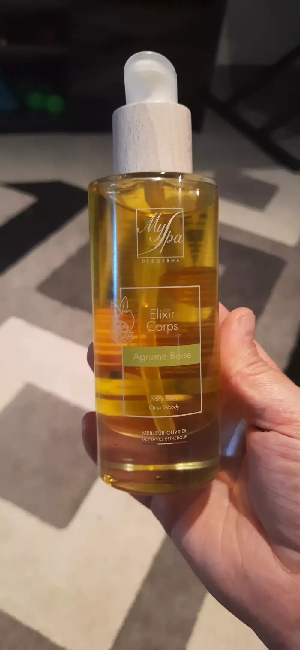 MYSPA - Elixir corps agrume boisé