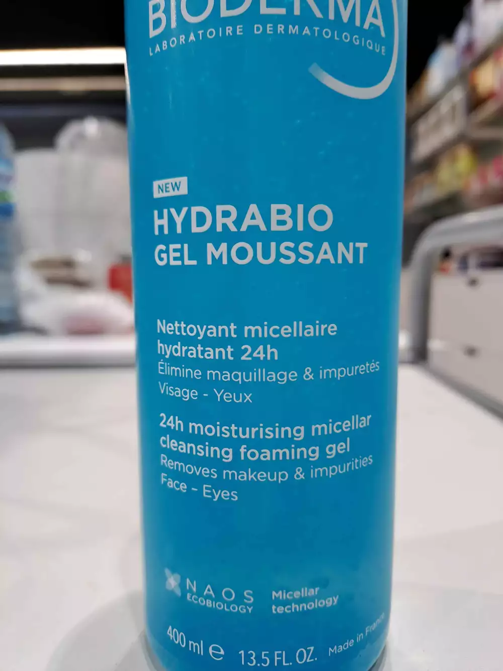 BIODERMA - Hydrabio - Gel moussant nettoyant micellaire