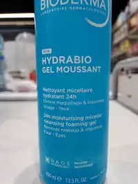 BIODERMA - Hydrabio - Gel moussant nettoyant micellaire