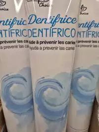 SIMPLY CHOICE - Dentifrice aide à prévenir les caries