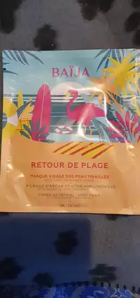 BAIJA - Retour de plage - Masque visage sos peau tiraillée