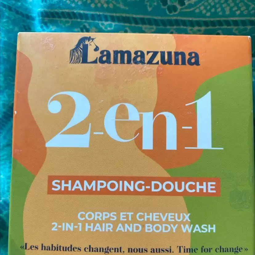 LAMAZUNA - 2-en-1 Shampooing douche corps et cheveux