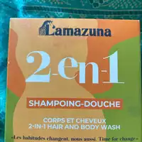 LAMAZUNA - 2-en-1 Shampooing douche corps et cheveux