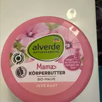 ALVERDE - Mama körperbutter bio-malve