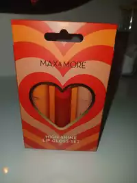 MAX & MORE - High shine - Lip gloss set