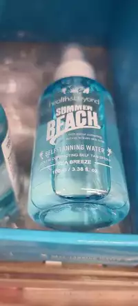 HEALTH & BEYOND - Summer beach - Self-tanning water