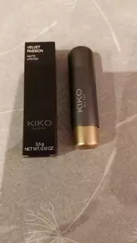 KIKO MILANO - Velvet passion - Matte lipstick