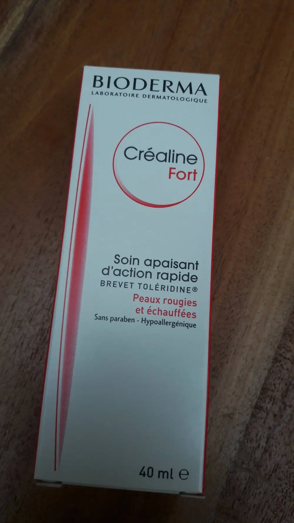 BIODERMA - Créaline fort soin apaisant d'action rapide