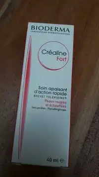 BIODERMA - Créaline fort soin apaisant d'action rapide