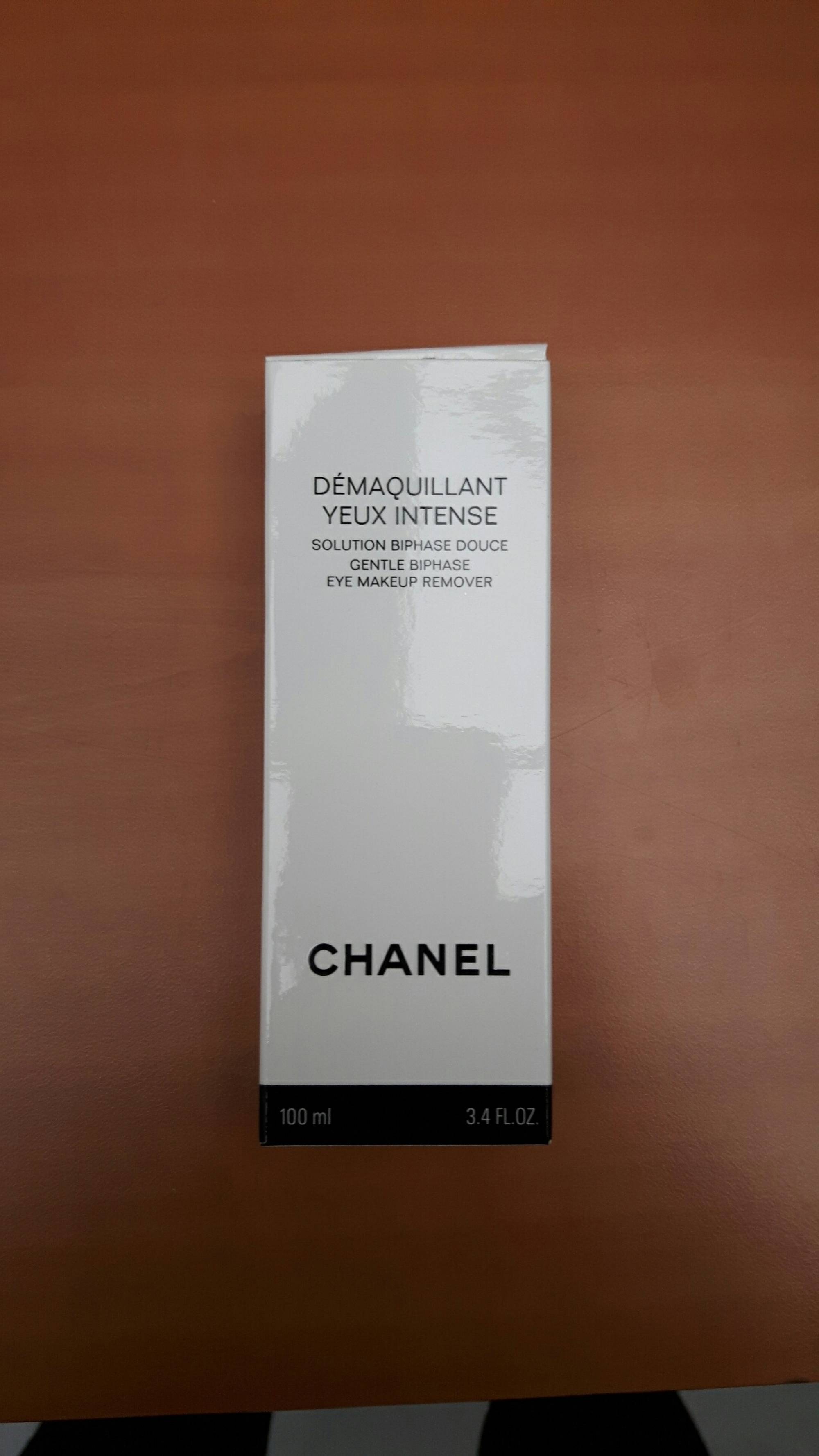 CHANEL - Démaquillant yeux intense