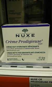 NUXE - Crème prodigieuse - Crème nuit hydratante défatigante