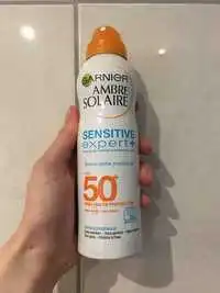 GARNIER - Ambre solaire sensitive expert - Brume sèche protectrice FPS 50+