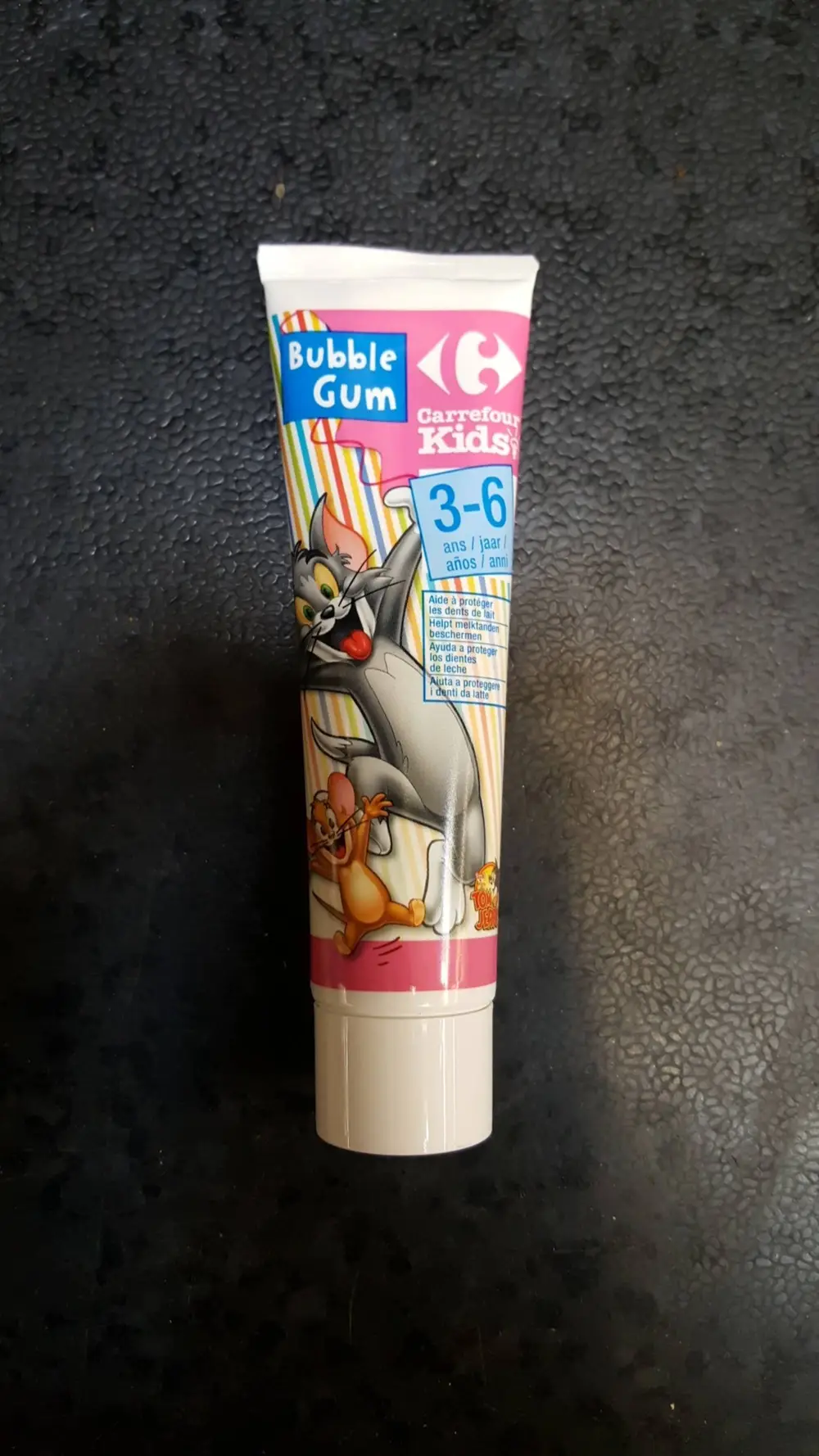 CARREFOUR KIDS - Dentifrice - Bubble Gum - 3-6 ans