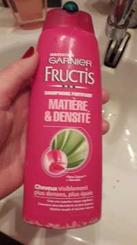 GARNIER - Fructis matière & densité - Shampooing fortifiant