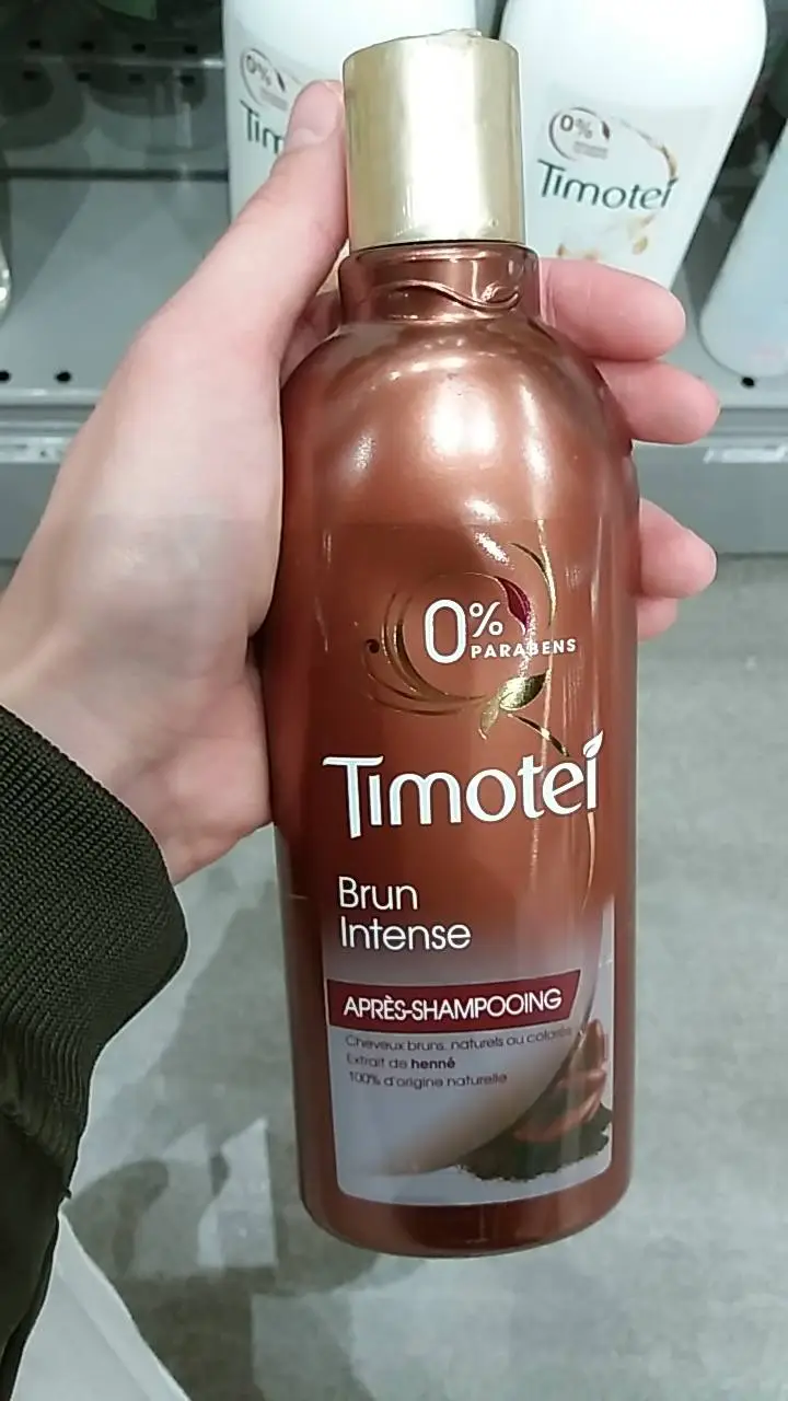 TIMOTEI - Brun intense après-shampooing