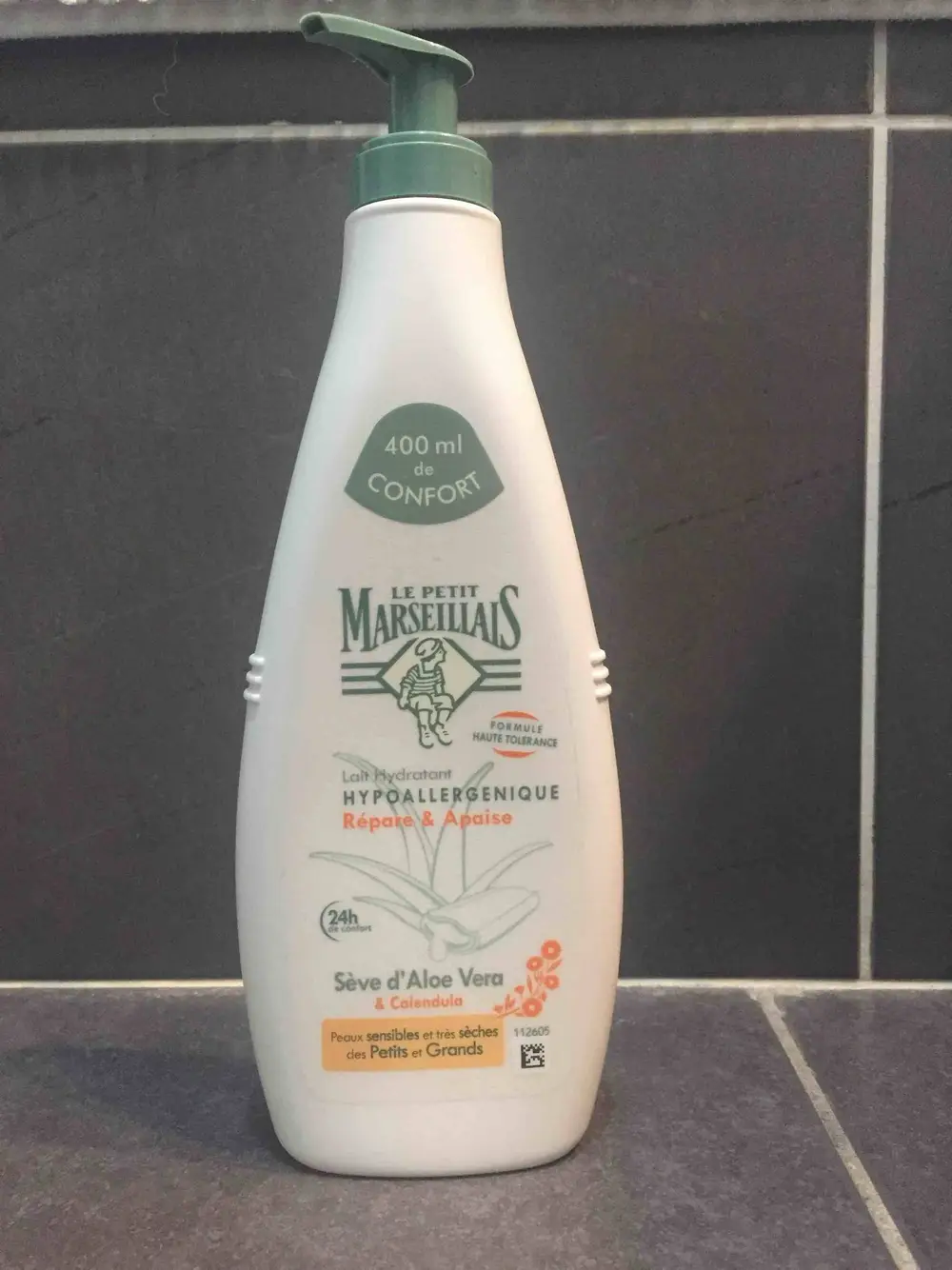 LE PETIT MARSEILLAIS - Lait hydratant hypoallergénique - Sève d'aloe vera et calendula