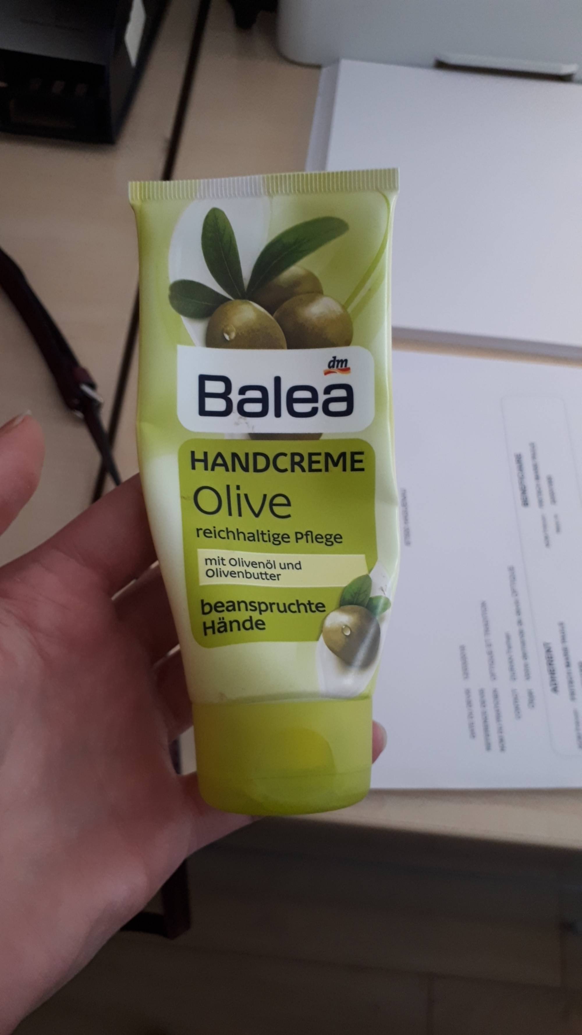 BALEA - Hand creme olive