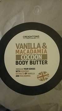 CREIGHTONS - Vanilla & Macadamia Cocoon - Body butter