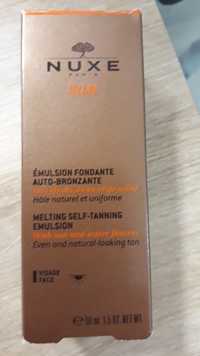 NUXE - Sun - Emulsion fondante auto-bronzante visage