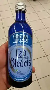 CHRISTIAN LÉNART - Eau de florale Bleuets