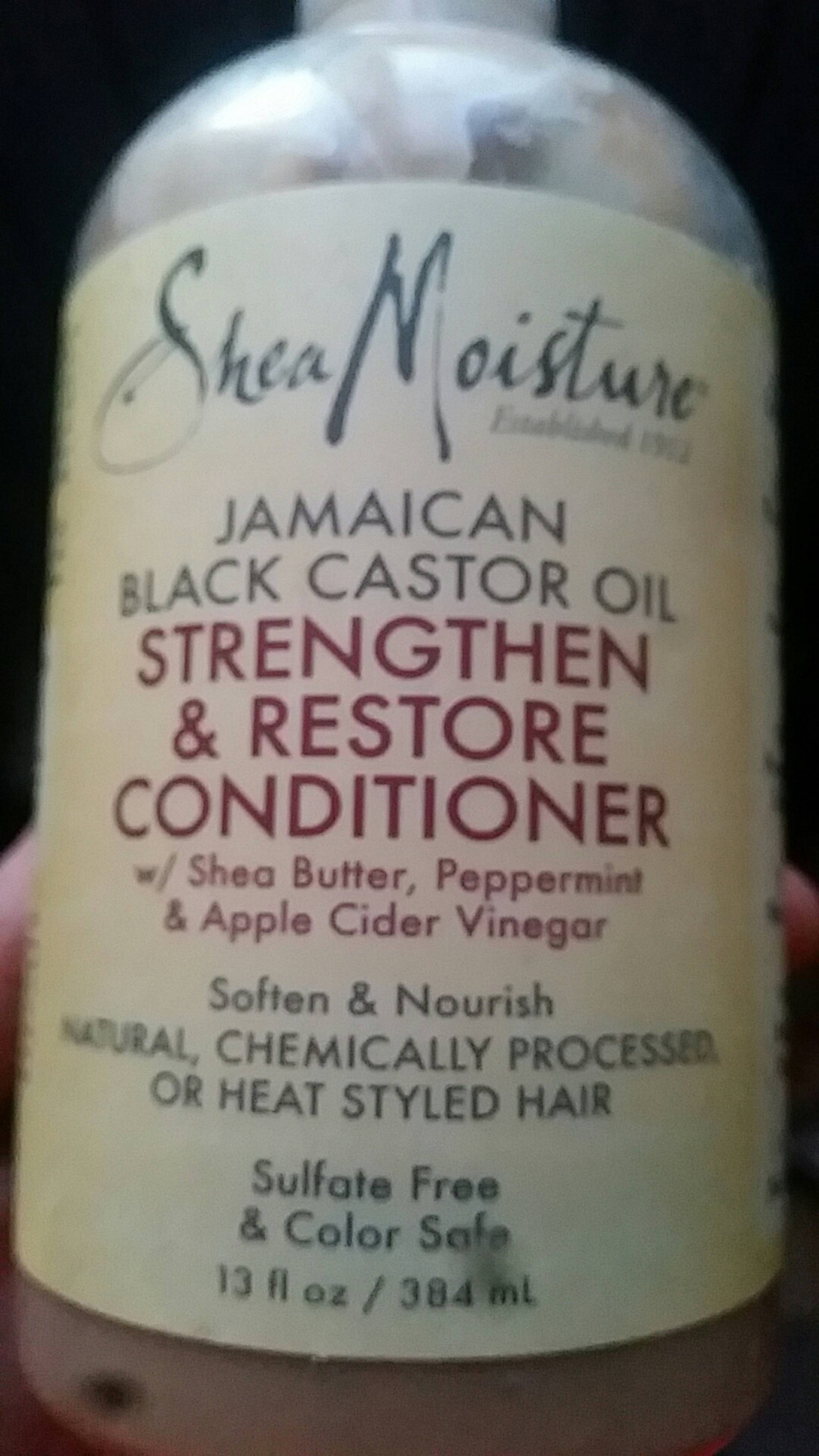 SHEA MOISTURE - Jamaican black castor oil - Strengthen & restore conditioner