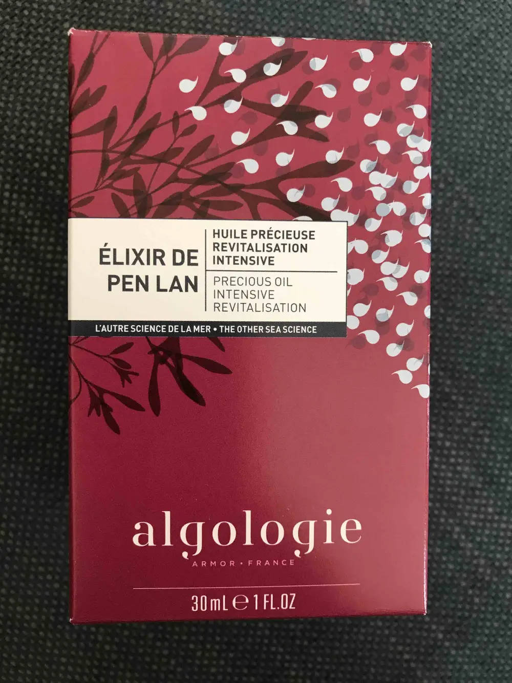 ALGOLOGIE - Elixir de Pen Lan - Huile précieuse revitalisante