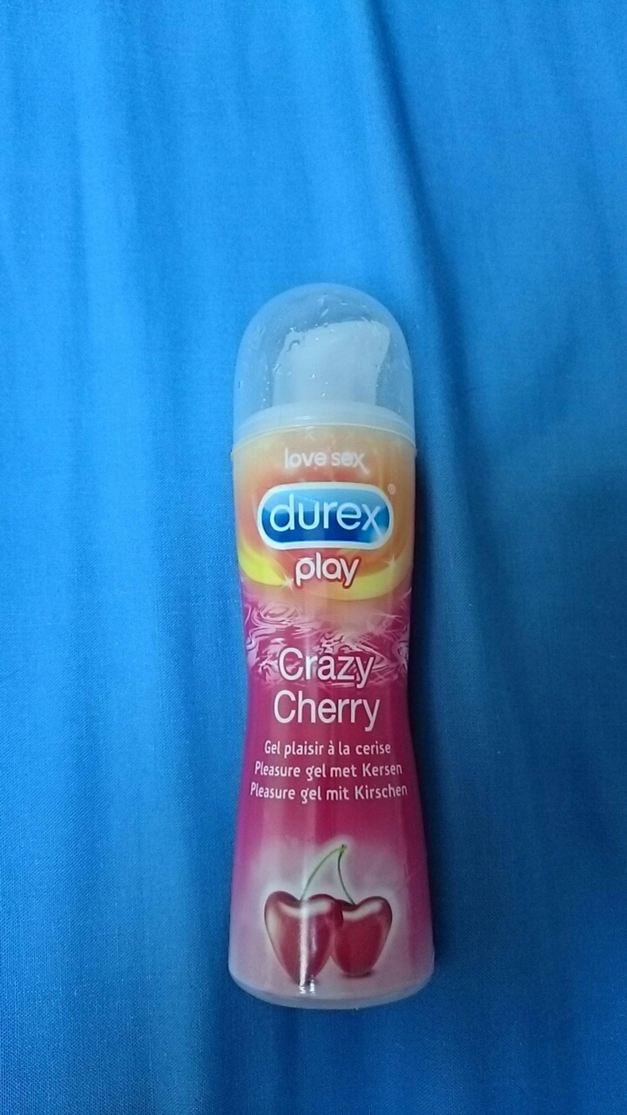 DUREX - Crazzy cherry - Gel plaisir à la cerise 