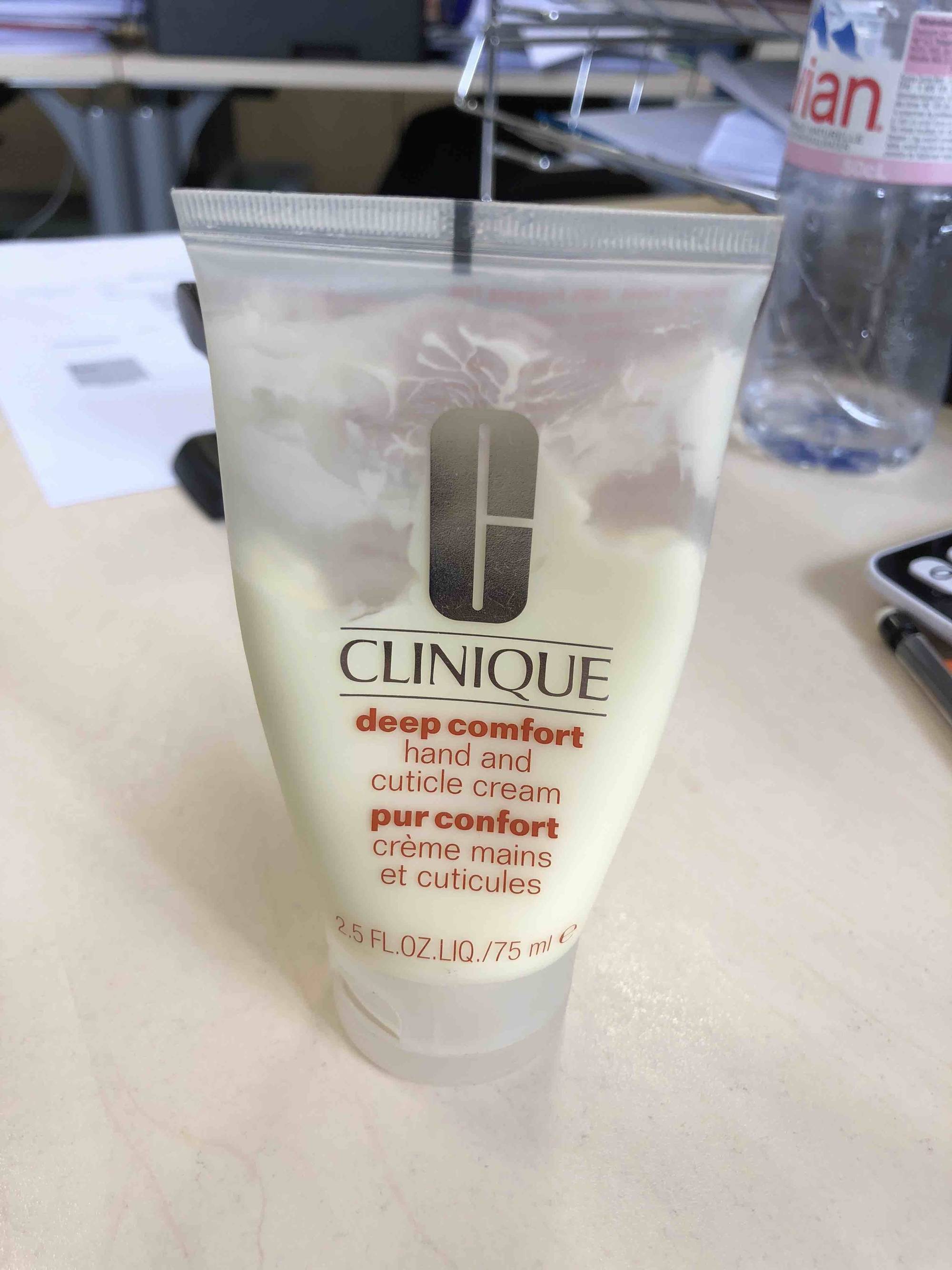 CLINIQUE - Pur confort - crème mains et cuticules