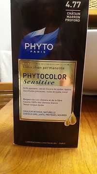PHYTO PARIS - Phytocolor sensitive - Coloration permanente - 4.77 châtain marron profond