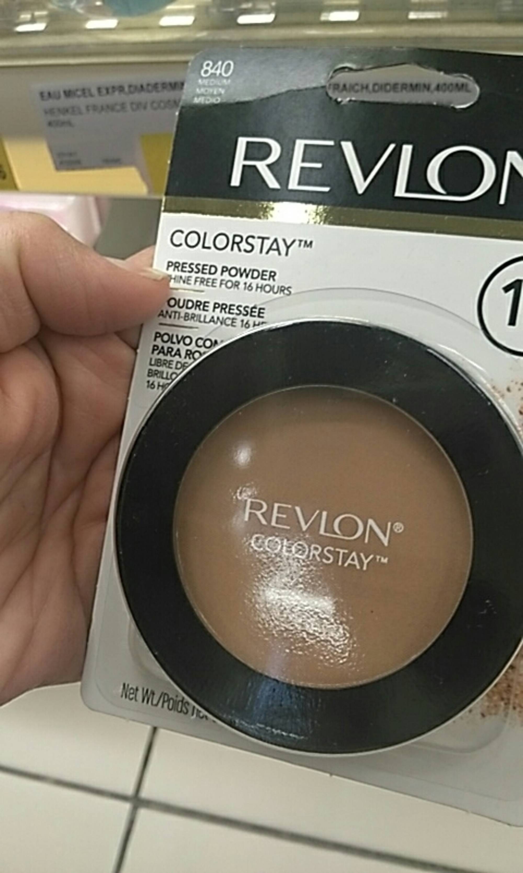 REVLON - Colorstay - Poudre pressée - 840 medium