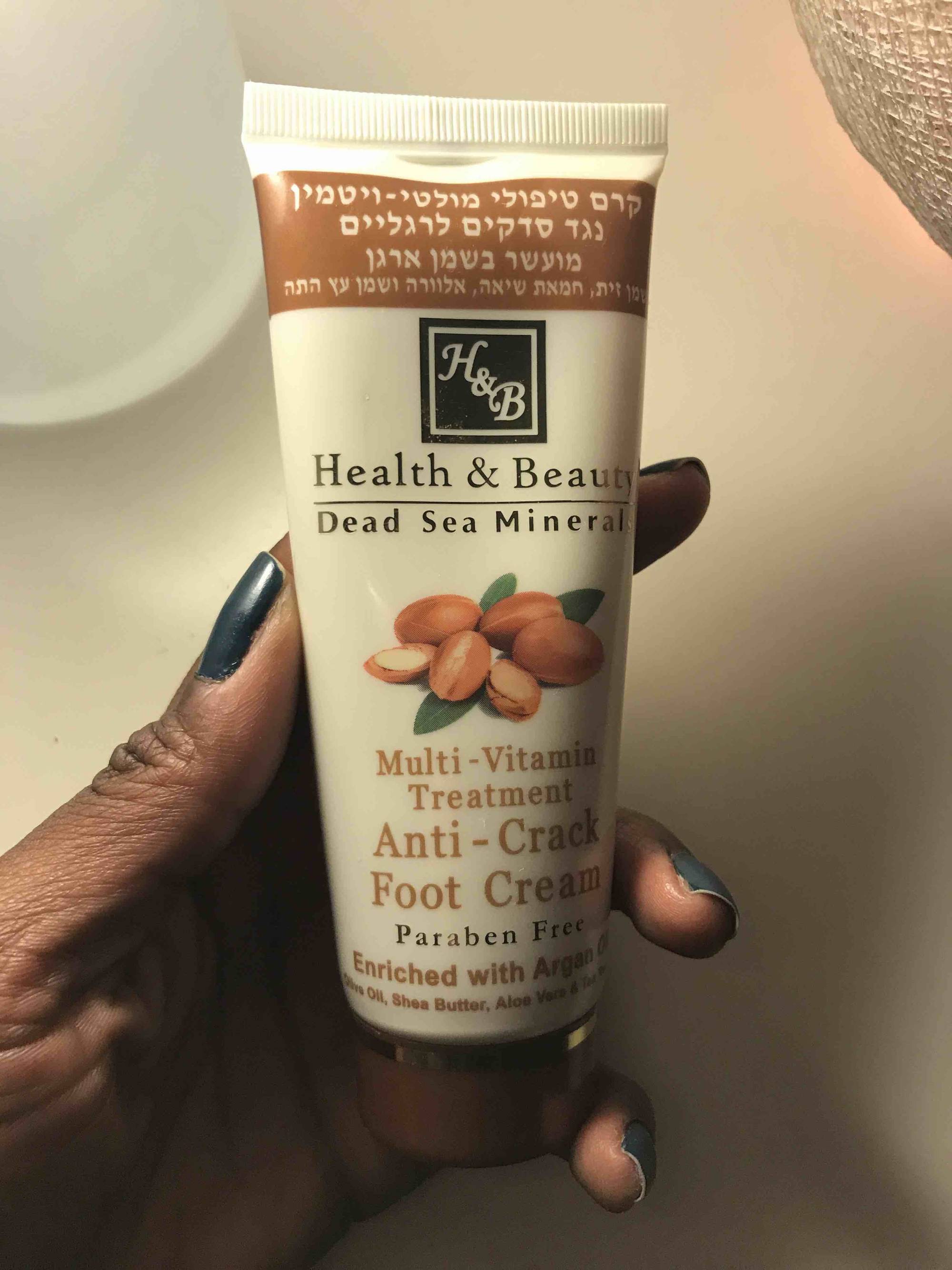 HEALTH & BEAUTY - Multi-vitamin treatment anti-crack - Foot cream