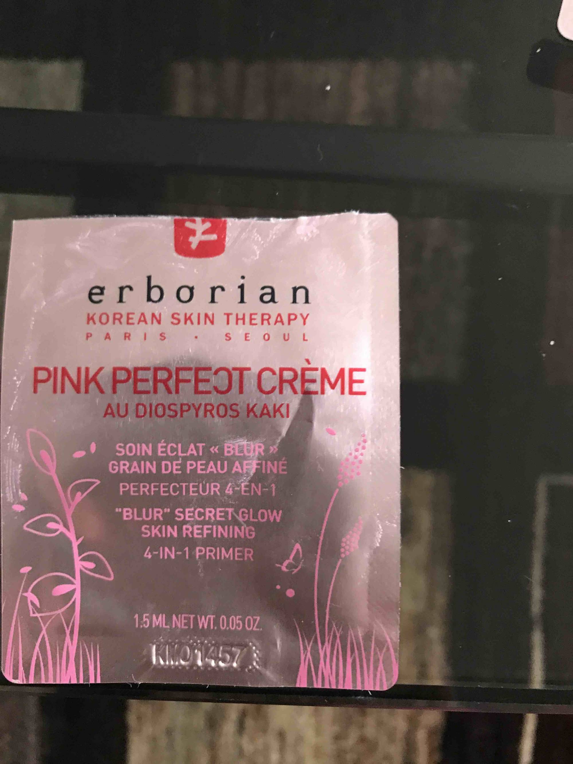 ERBORIAN - Pink perfect crème - Soin éclat 