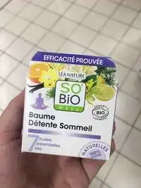 SO'BIO ÉTIC - Baume détente sommeil 7 huiles essentielles bio