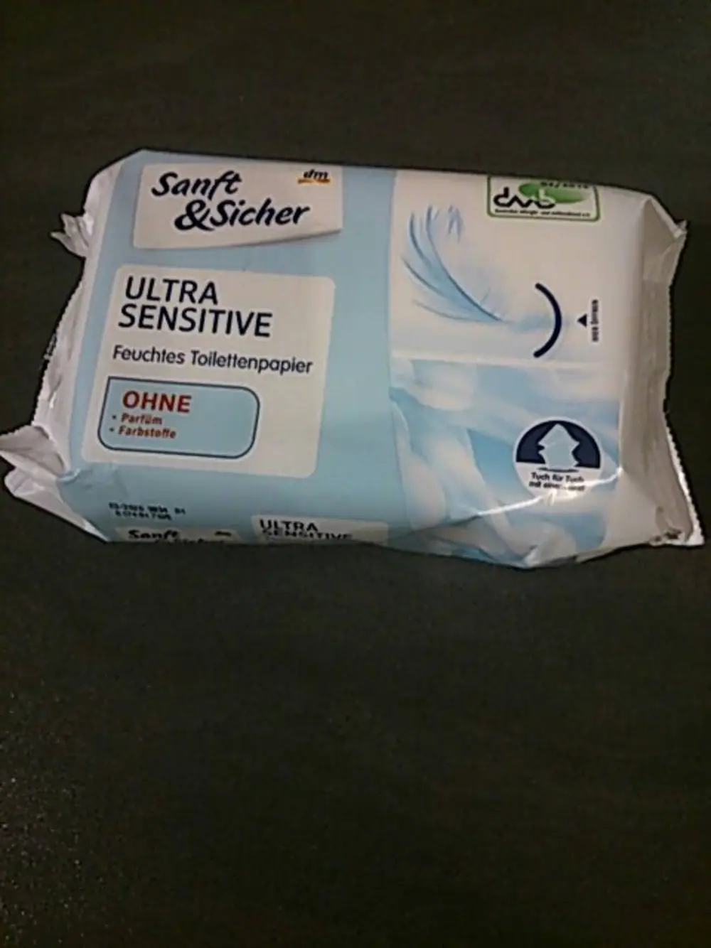 SANFT & SICHER - Ultra sensitive - Feuchtes toilettenpapier