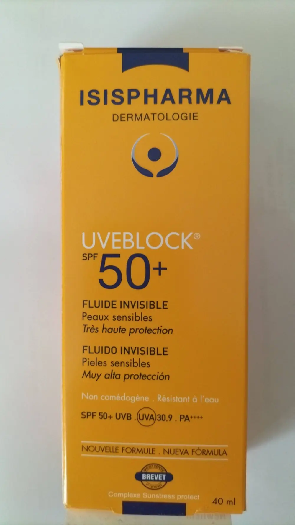 ISIS PHARMA - Uveblock SPF 50+ - Fluide invisible