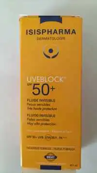 ISIS PHARMA - Uveblock SPF 50+ - Fluide invisible