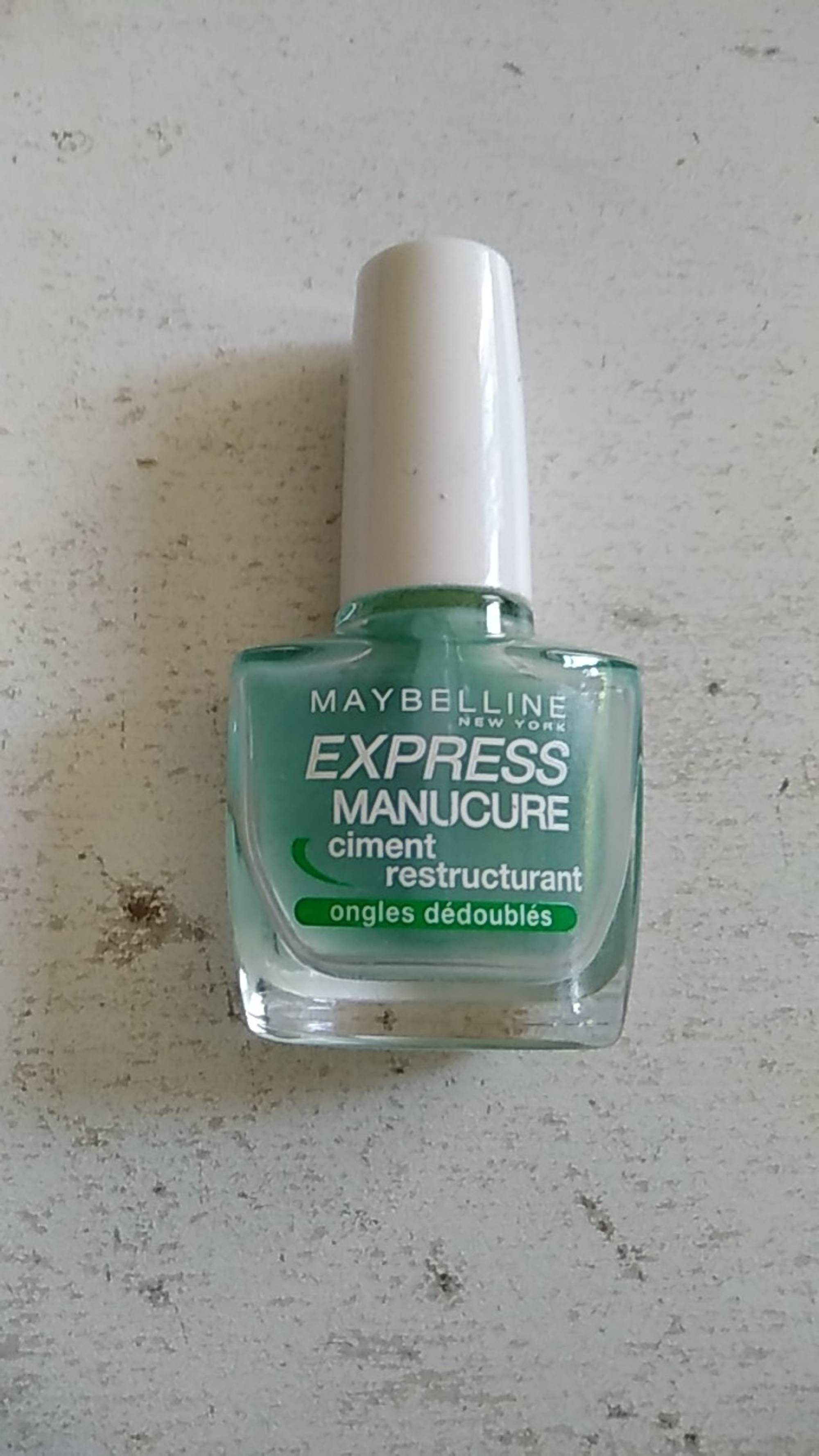 MAYBELLINE NEW YORK - Express manucure ciment restructurant