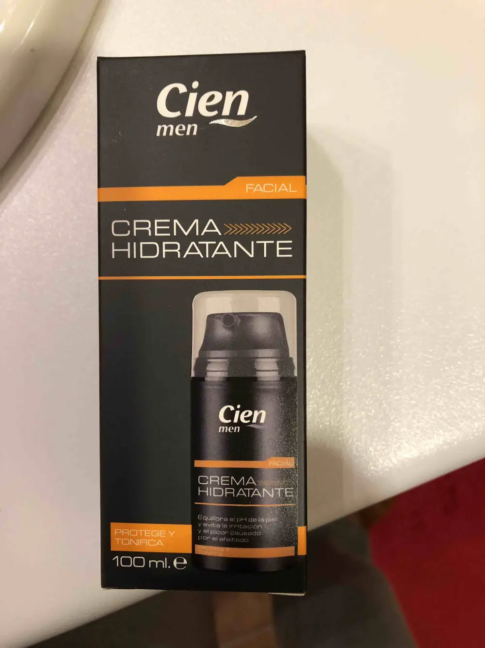 LIDL - Cien men - Crema hidratante