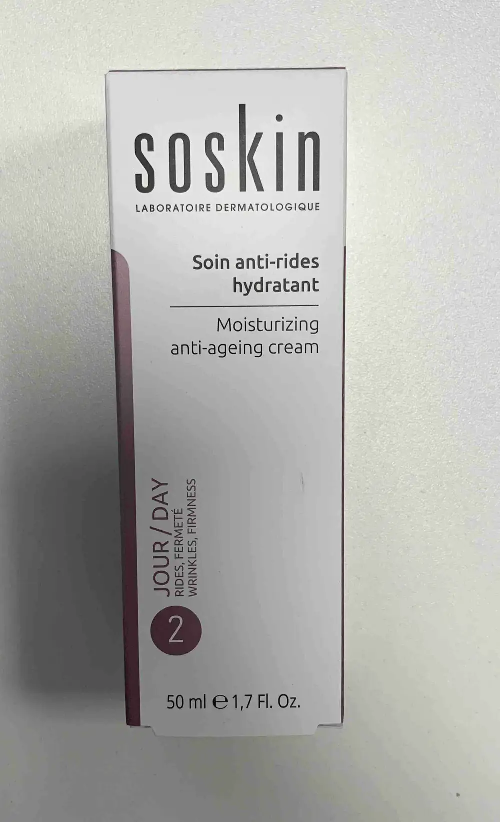 SOSKIN - Soin anti-rides hydratant