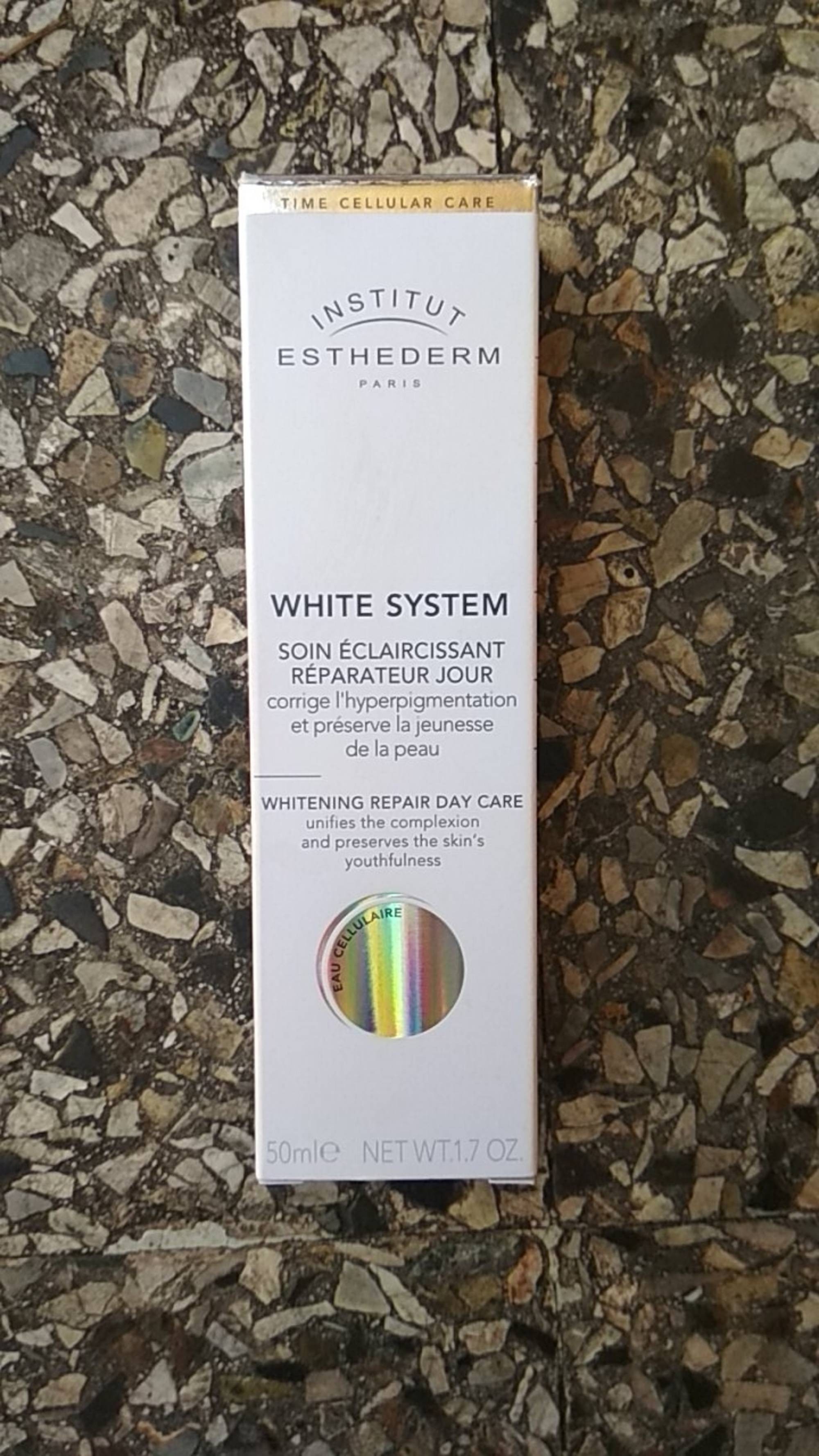 INSTITUT ESTHEDERM - White system - Soin éclaircissant réparateur jour
