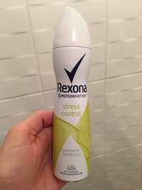 REXONA - Stress control - Déodorant anti-transpirant 48h
