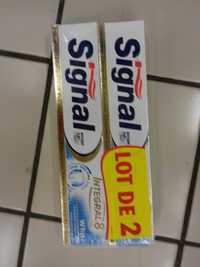 SIGNAL - Dentifrice integral 8 actions white