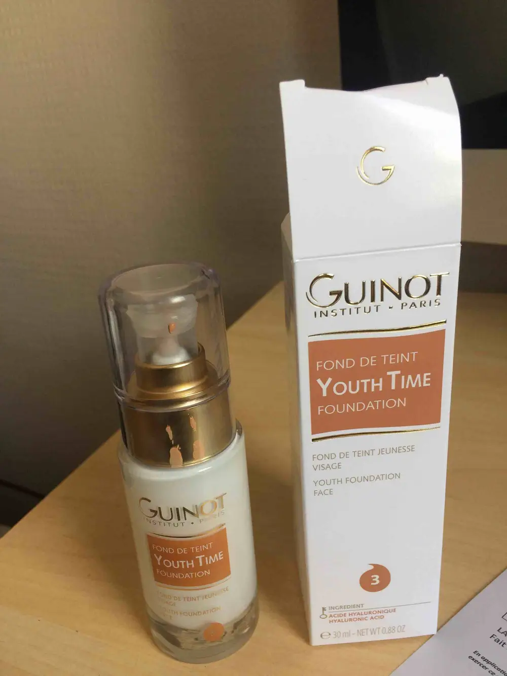 GUINOT - Youth time - Fond de teint 3