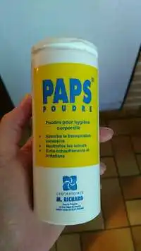 PAPS - Poudre pour hygiène corporelle